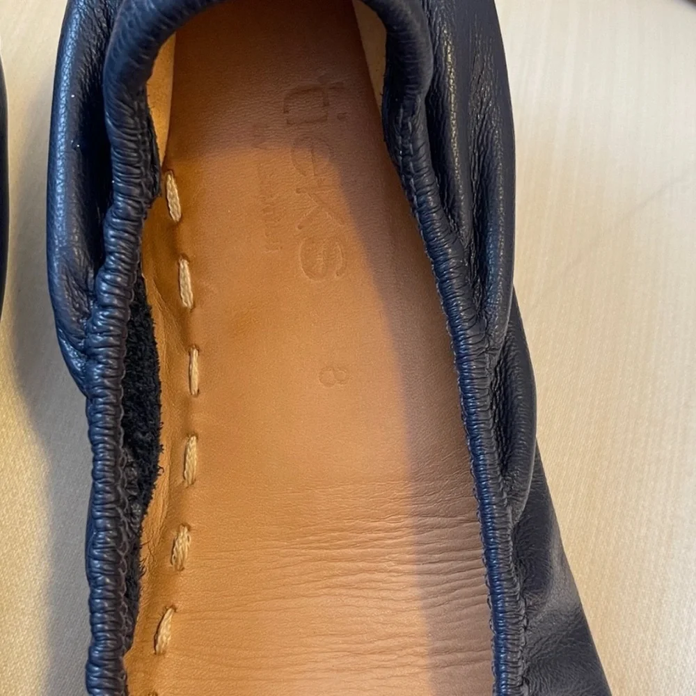 TIEKS BLUE & TEAL BALLET SHOES SIZE 8 - Picture 4 of 6